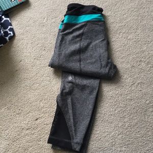 Lu Lu Lemon Active Leggings - Grey